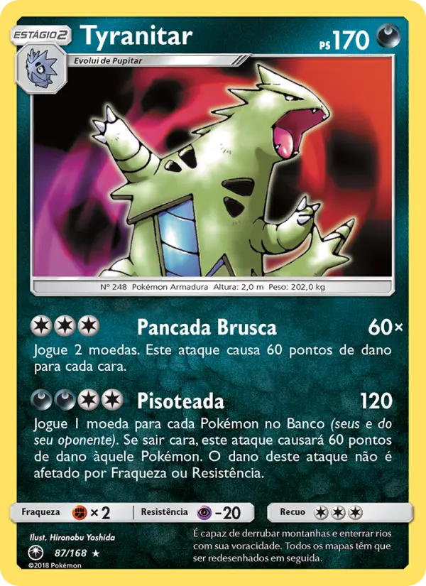 Tyranitar — Tempestade Celestial 87