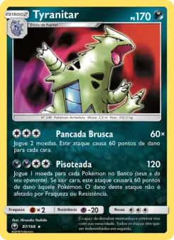Tyranitar — Tempestade Celestial 87