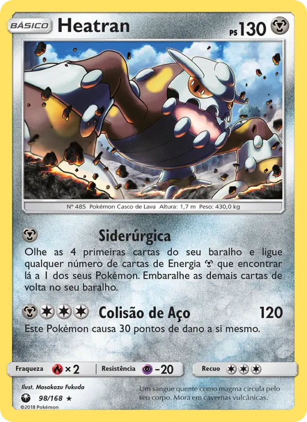 Heatran — Tempestade Celestial 98
