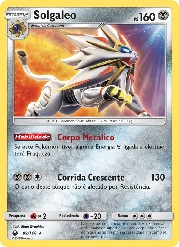 Solgaleo — Tempestade Celestial 99