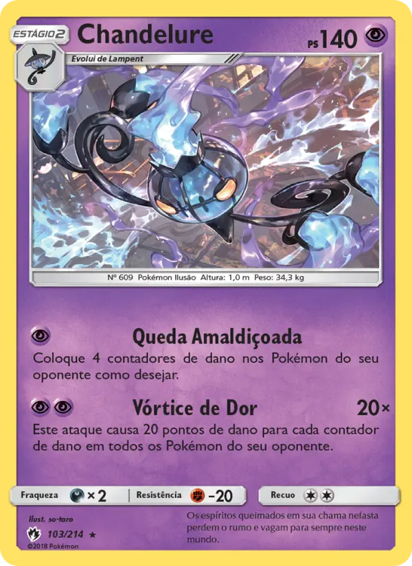 Chandelure — Trovões Perdidos 103