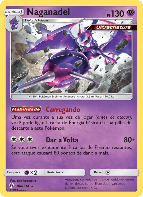 Naganadel — Trovões Perdidos 108