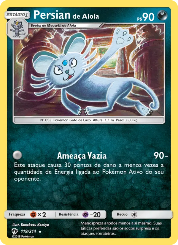 Persian de Alola — Trovões Perdidos 119