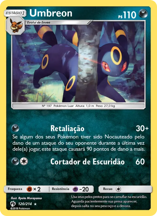 Umbreon — Trovões Perdidos 120