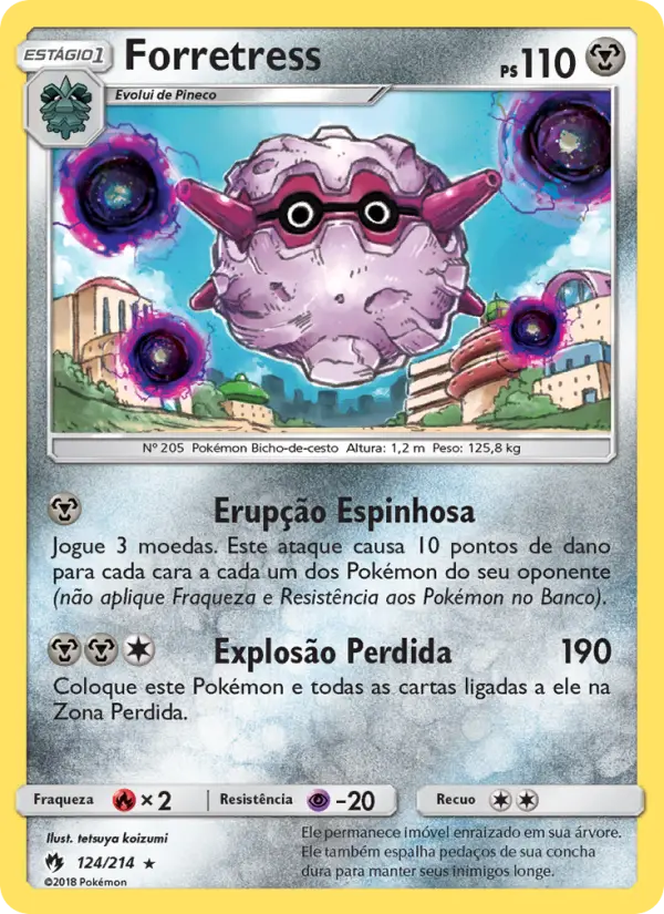 Forretress — Trovões Perdidos 124
