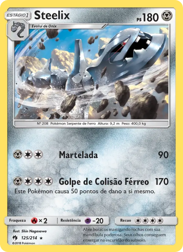 Steelix — Trovões Perdidos 125
