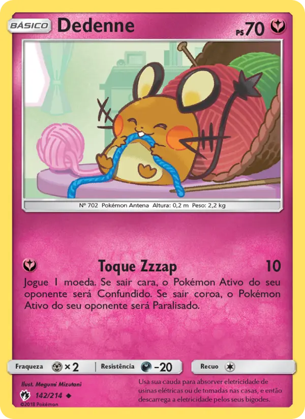 Dedenne — Trovões Perdidos 142