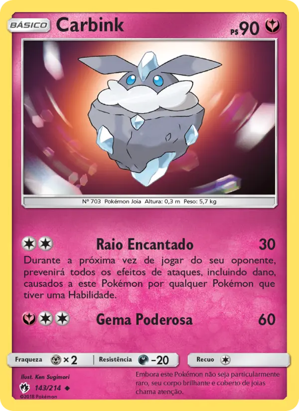 Carbink — Trovões Perdidos 143