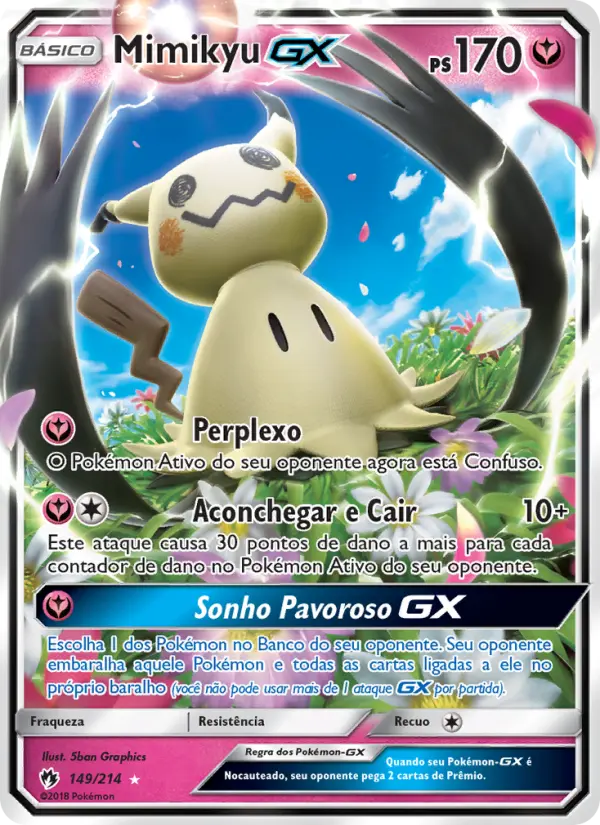 Mimikyu GX — Trovões Perdidos 149