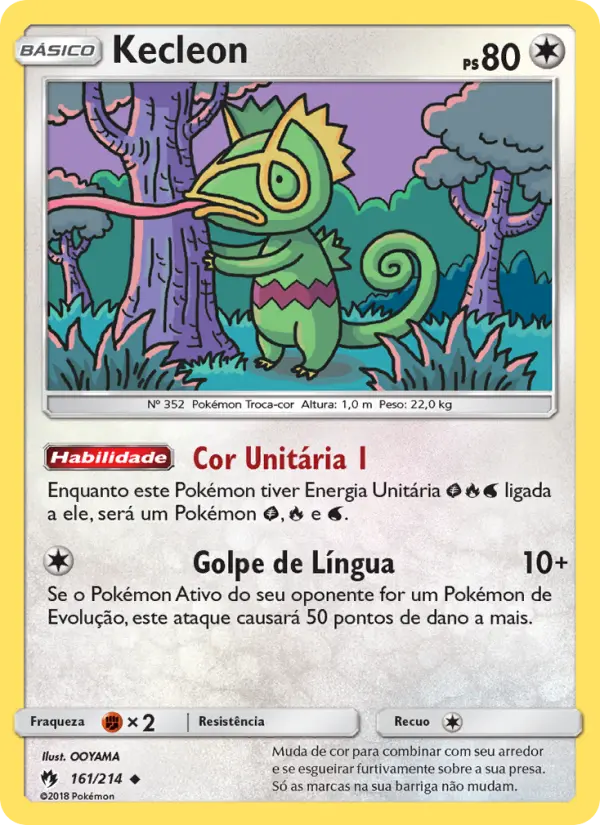 Kecleon — Trovões Perdidos 161