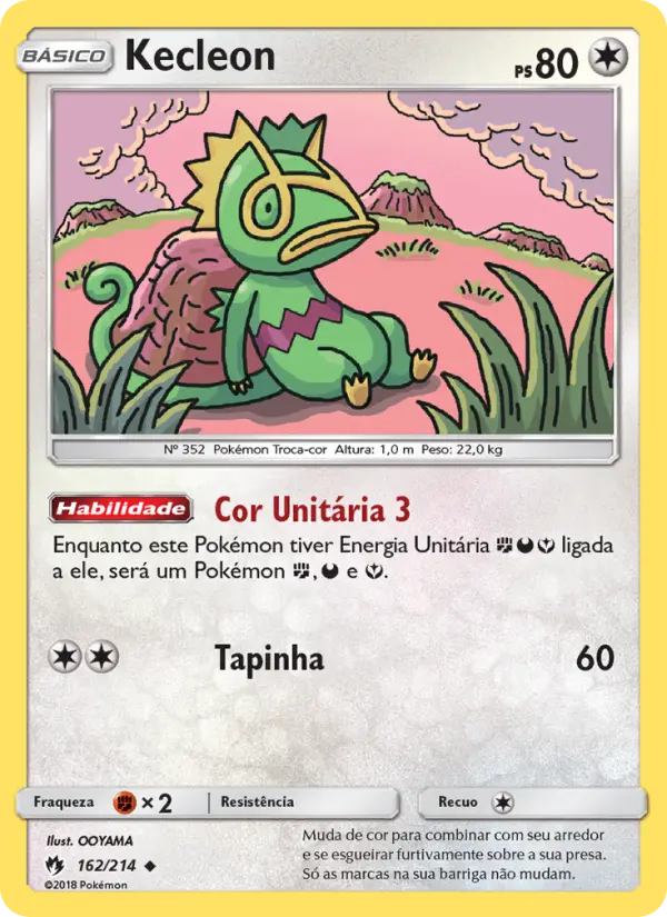 Kecleon — Trovões Perdidos 162