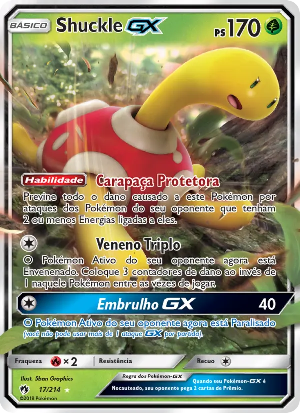 Shuckle GX — Trovões Perdidos 17