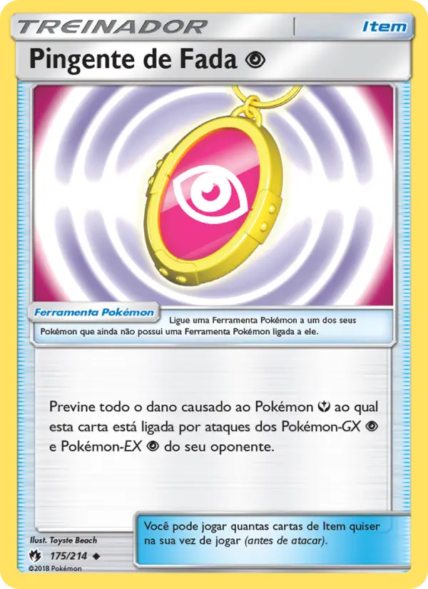 Pingente de Fada Psychic — Trovões Perdidos 175
