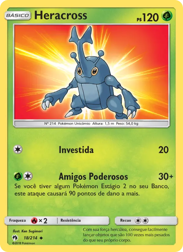 Heracross — Trovões Perdidos 18