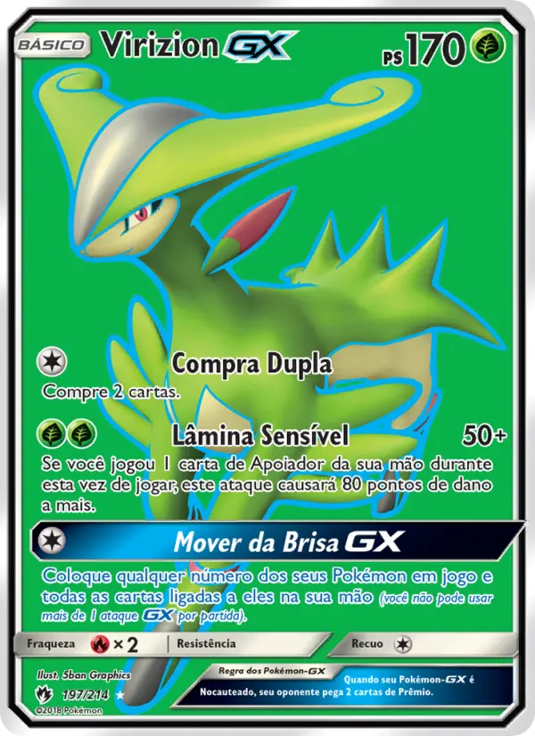 Virizion GX — Trovões Perdidos 197