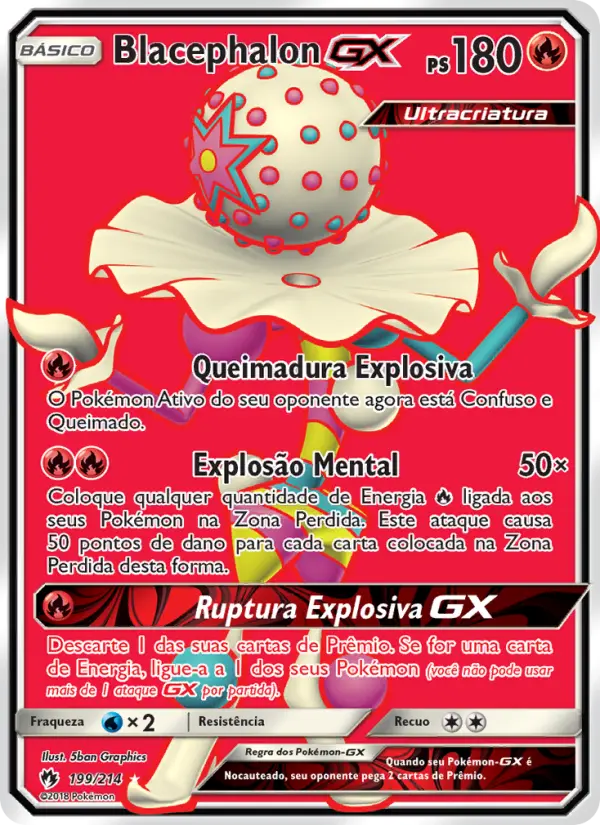 Blacephalon GX — Trovões Perdidos 199