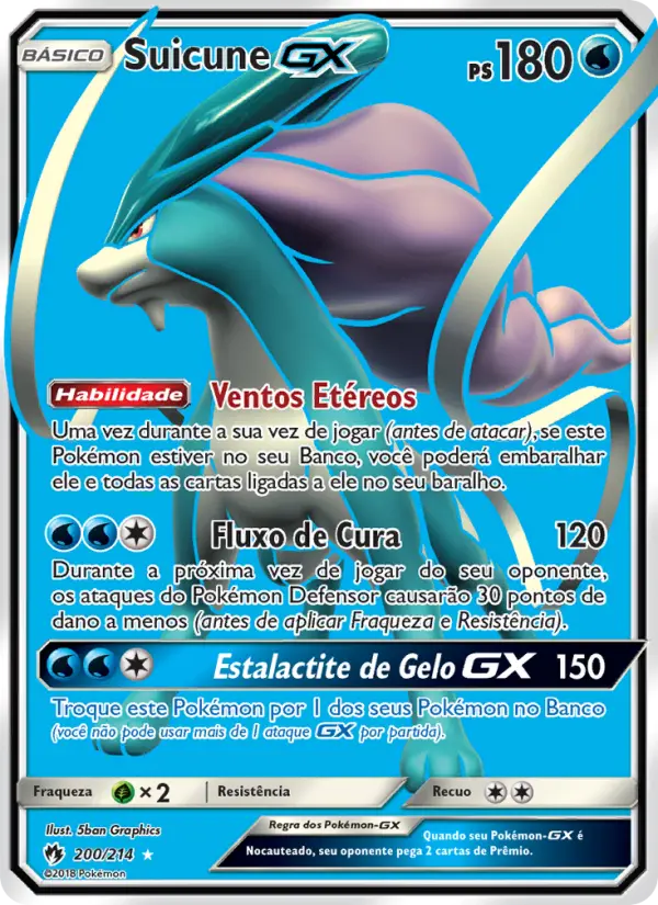 Suicune GX — Trovões Perdidos 200