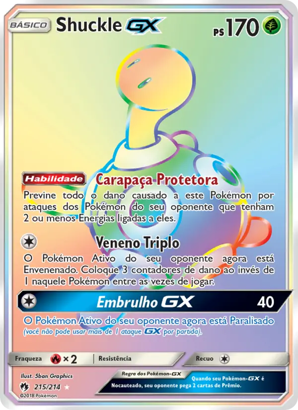 Shuckle GX — Trovões Perdidos 215
