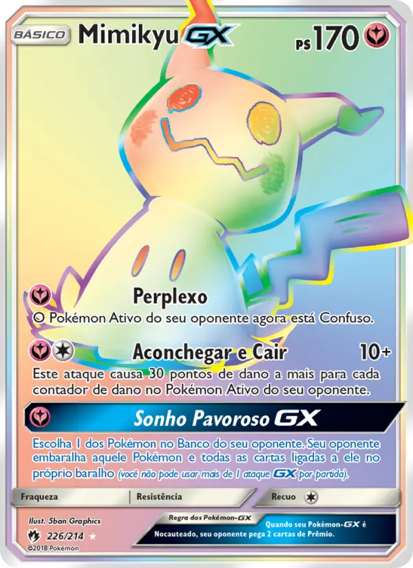 Mimikyu GX — Trovões Perdidos 226