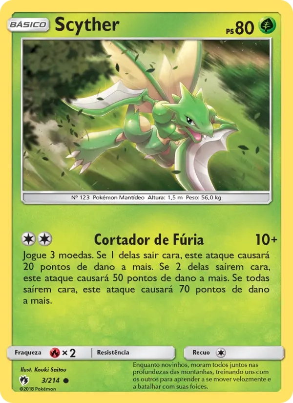 Scyther — Trovões Perdidos 3