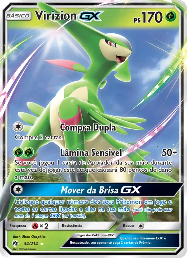 Virizion GX — Trovões Perdidos 34