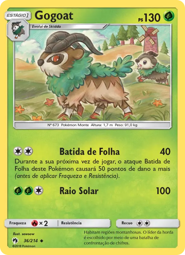 Gogoat — Trovões Perdidos 36