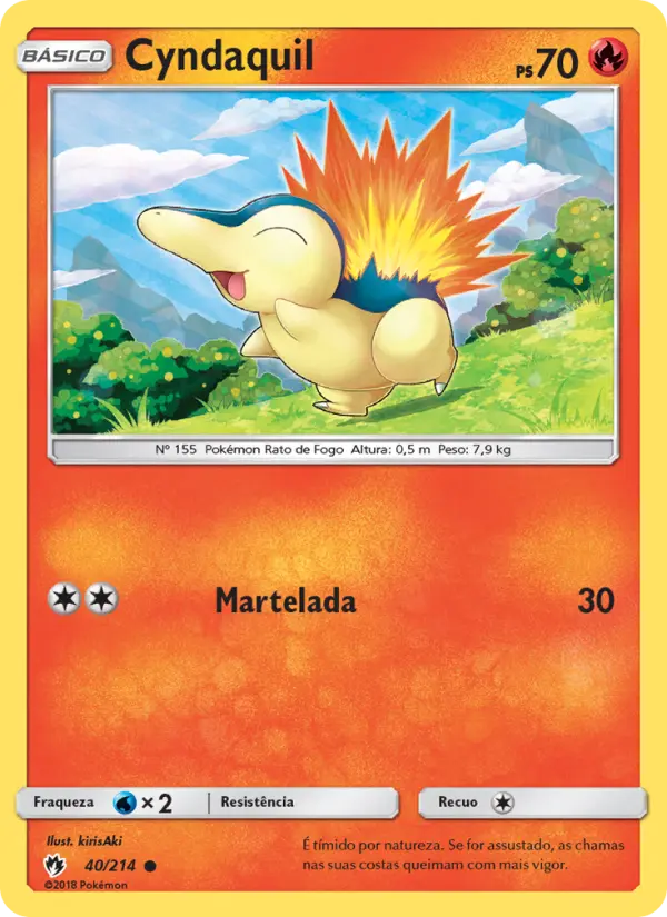 Cyndaquil — Trovões Perdidos 40