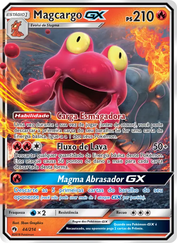 Magcargo GX — Trovões Perdidos 44