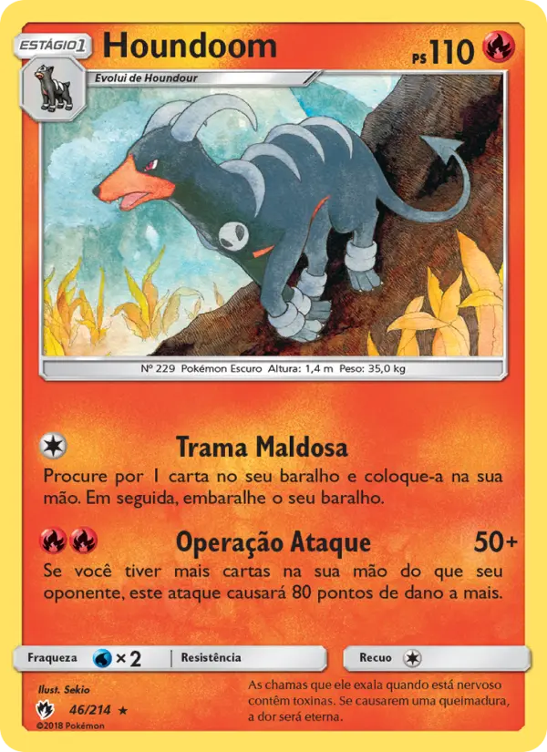 Houndoom — Trovões Perdidos 46