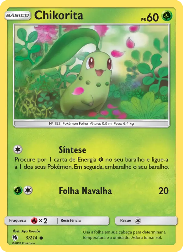 Chikorita — Trovões Perdidos 5