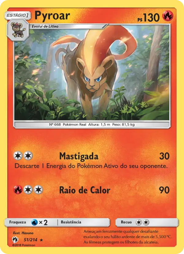 Pyroar — Trovões Perdidos 51