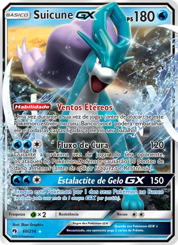Suicune GX — Trovões Perdidos 60
