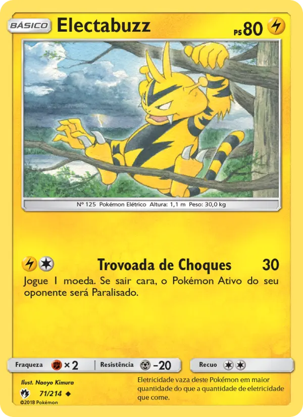 Electabuzz — Trovões Perdidos 71