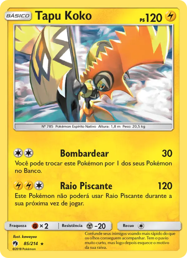 Tapu Koko — Trovões Perdidos 85