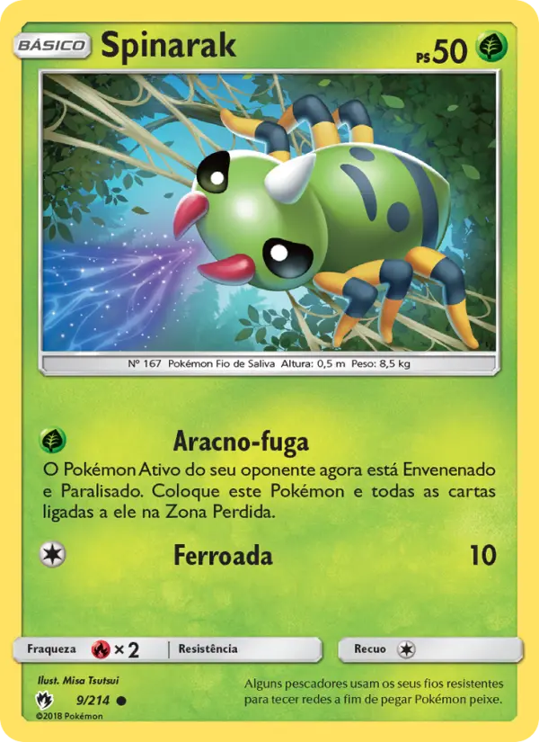 Spinarak — Trovões Perdidos 9