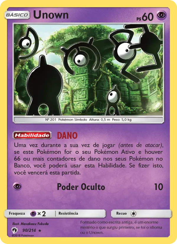 Unown — Trovões Perdidos 90