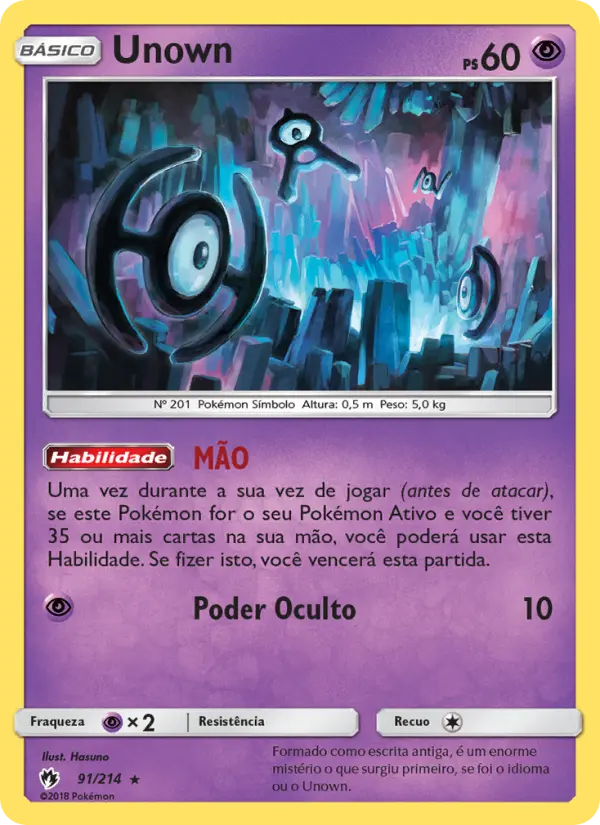 Unown — Trovões Perdidos 91