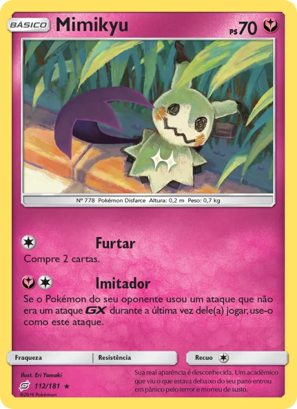 Mimikyu — União de Aliados 112