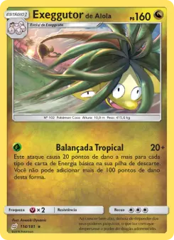 Exeggutor de Alola — União de Aliados 114