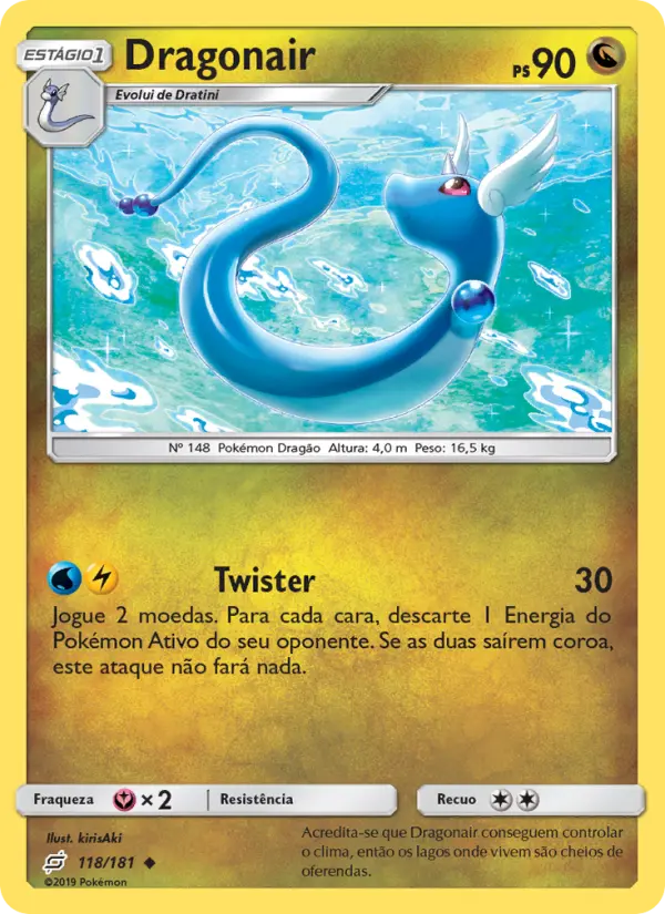 Dragonair — União de Aliados 118