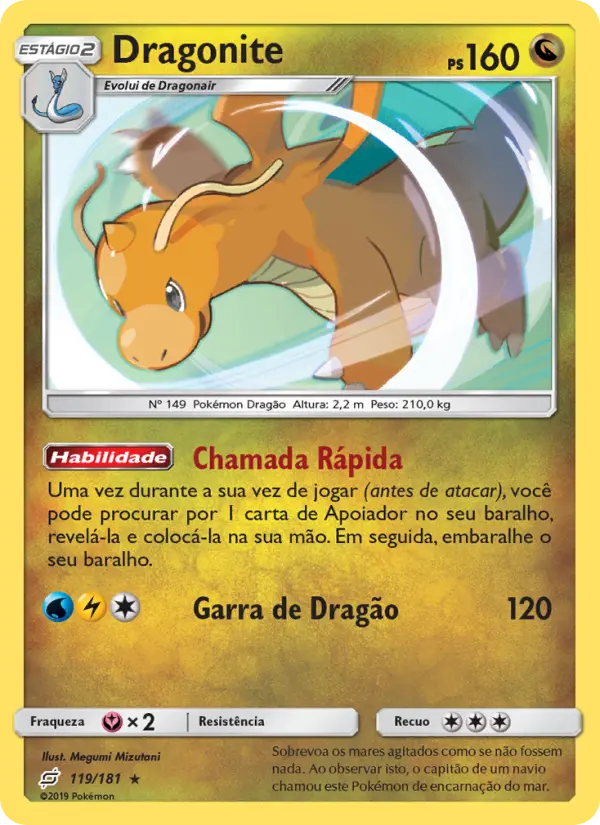 Dragonite — União de Aliados 119