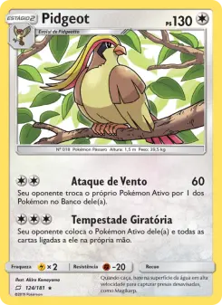 Pidgeot — União de Aliados 124
