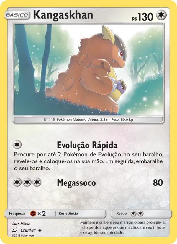 Kangaskhan — União de Aliados 128