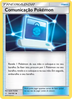 Comunicação Pokémon — União de Aliados 152