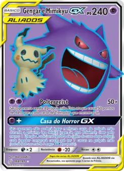 Gengar e Mimikyu GX — União de Aliados 164