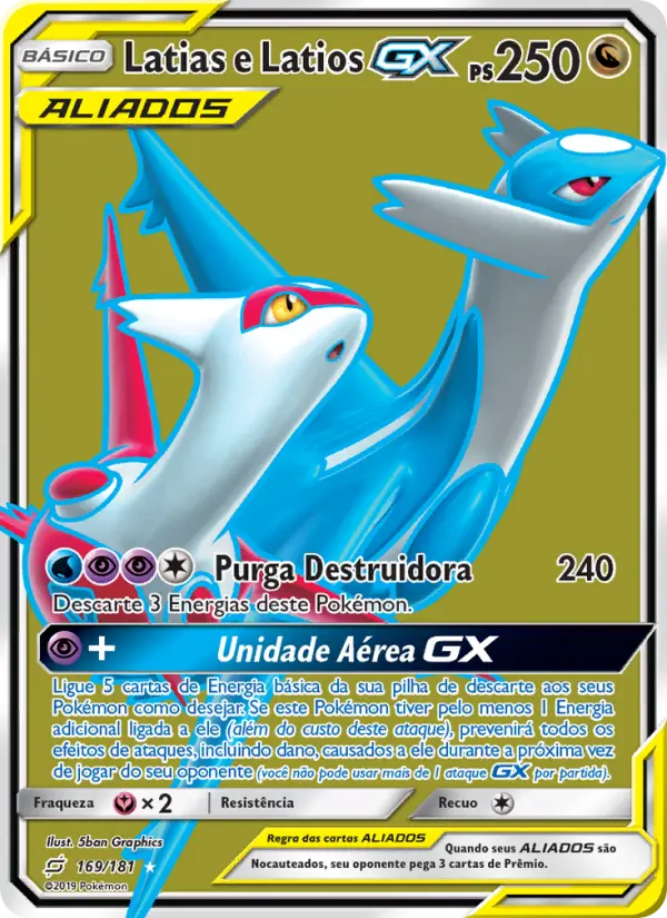 Latias e Latios GX — União de Aliados 169