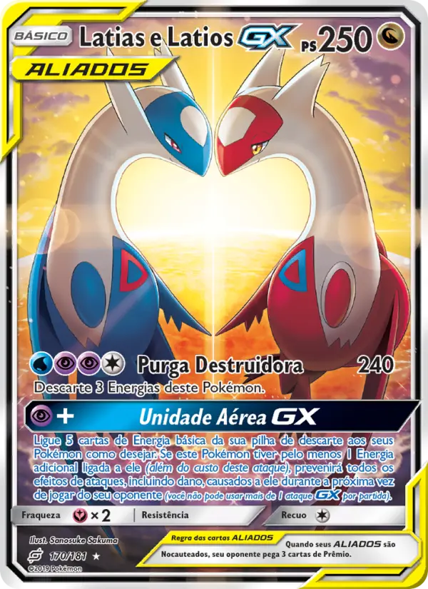 Latias e Latios GX — União de Aliados 170
