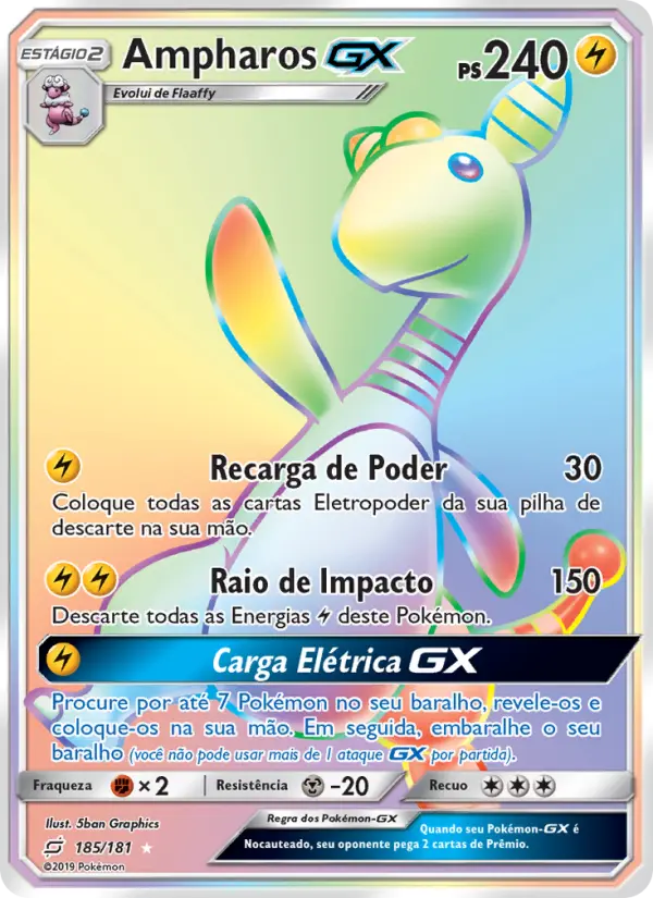 Ampharos GX — União de Aliados 185
