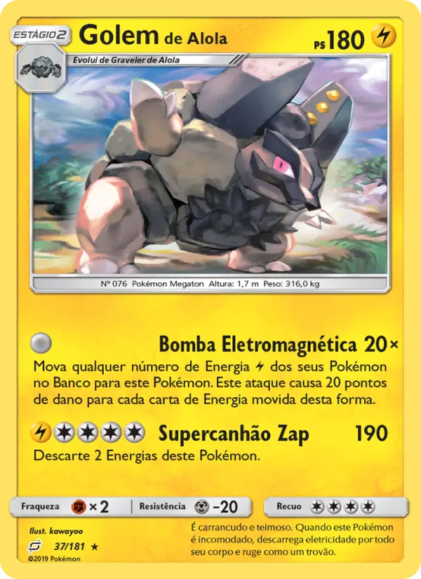 Golem de Alola — União de Aliados 37