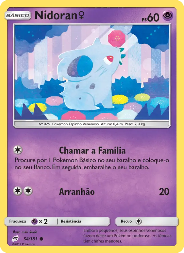 Nidoran♀ — União de Aliados 54